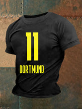 Männer Dortmund 11 kurze Ärmel T-Shirt